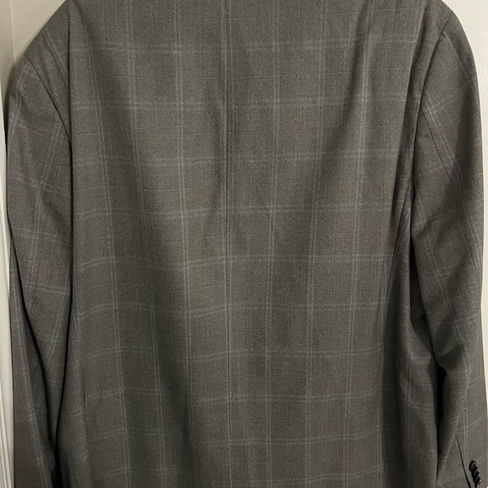 Grey Michael Kors Window Pane Pattern - image 3